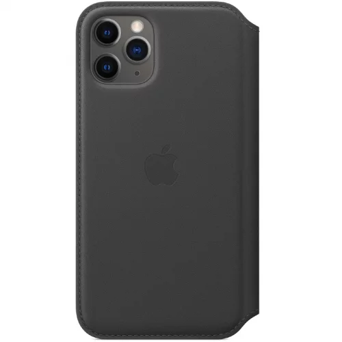 Чехол Apple для iPhone 11 Pro Leather Folio кожанный черный (MX062ZM/A)