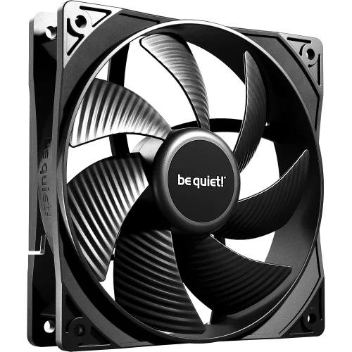 Кулер для корпуса/ Case Cooler be quiet! PURE WINGS 3 120mm PWM (120x120x25mm, 4-pin PWM, 49.9CFM, 25.5dBA, 1600RPM, Black) (BL105)