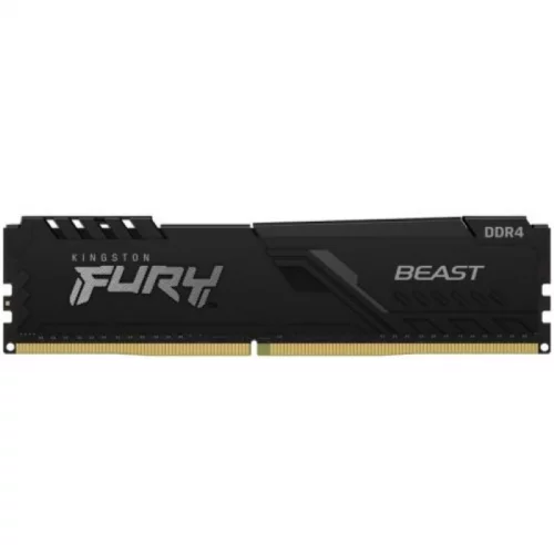 Память оперативная/ Kingston 8GB 3600MT/s DDR4 CL17 DIMM FURY Beast Black (KF436C17BB/8)