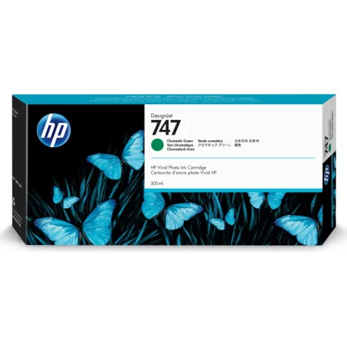 Картридж/ HP 747 300-ml Chromatic Green Ink Cartridge (P2V84A)