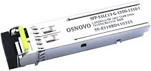 Промышленный оптический SFP модуль OSNOVO SFP-S1LC13-G-1550-1310-I Оптический SFP Модуль промышленный. Одно волокно Single Mode. Скорость: до 1,25 Гбит/c. Тип разъема: LC. Оптический бюджет: 13дБ. Расстояние передачи - до 20км. Рабочая