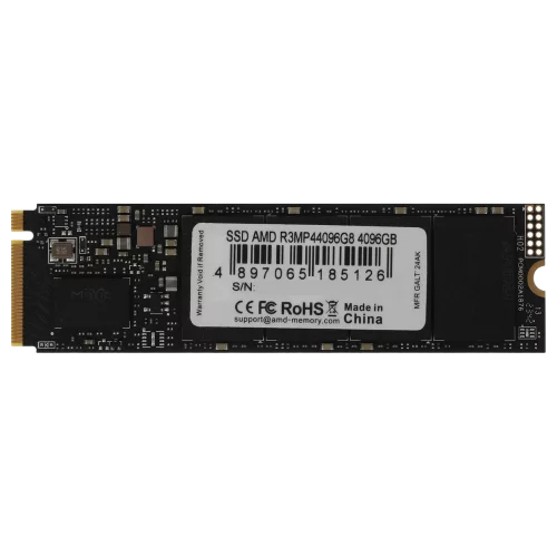 Накопитель SSD AMD PCIe 4.0 x4 4TB R3MP44096G8 Radeon M.2 2280