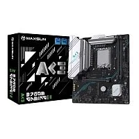 MAXSUN MS-B760M GAMING WIFI ACE 2 (Socket 1700, mATX, 2*DDR5, DP/2*HDMI, 2*SATA3, 3*M.2, 1xPCI-E x16 /1xPCI-E x4, 1*Type-C, 2*USB 2.0, 2*USB 3.2 , LAN 1*2.5G, Wi-Fi 6, ARGB, RTL)