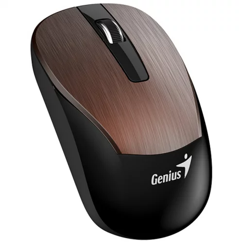 Беспроводная мышь Genius ECO-8015 коричневый металлик (Coffee) (31030005403)