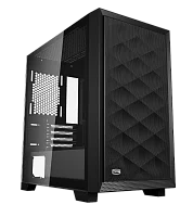 Корпус без блока питания/ Case PCCooler C3D310 BK, Mini-Tower, TG, Mesh, no fans, 2xUSB-A 3.0, mATX, mITX Black