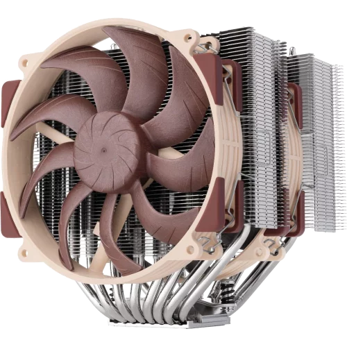 Кулер для процессора/ CPU Cooler Noctua NH-D15 G2 LBC (228W, 4-pin PWM, 168mm, Al/Cu, 8x6mm, 2x140mm, 91.5CFM, 24.8dBA, 1500RPM, S: 1851/1700/1200/115X, AM5/AM4, Beige/Brown)