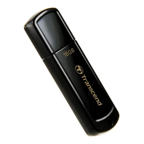 Флеш-накопитель Transcend JetFlash 350 USB 2.0 16 Гб черный (TS16GJF350)