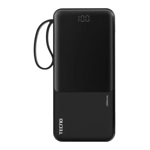 Внешний аккумулятор Tecno OnGO L101 10000mAh 12W 2.4A 2xUSB-A/USB-C черный (L101#3LG)