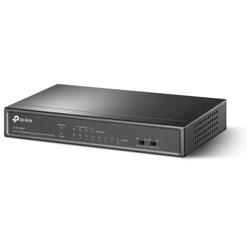 Коммутатор TP-Link TL-SF1008LP, 8-Port 10/100 Mbps Desktop Switch with 4-Port PoE, 41 W, 250m (TL-SF1008LP)