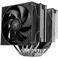 Thermalright Кулер Royal Pretor 130 LGA115X/1200/1700/1851/2011/2066 (1x120mm + 1x130mm PWM Fan, медное основание, 6 тепл. трубок 6мм) / TRRP130