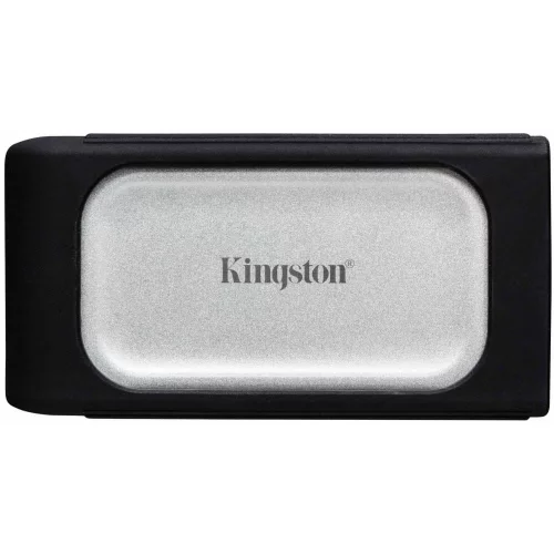 Твердотельный накопитель/ Kingston External SSD XS2000, 500GB, Type-C, USB 3.2 Gen 2x2, R/W 2000/2000MB/s, IP55, 70x33x14mm, Silver (12 мес) (SXS2000/500G) фото 4