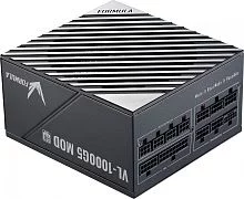 Блок питания Formula ATX 1000W VL-1000G5 MOD Gen.5 80+ gold (20+4pin) APFC 140mm fan lt.blue LED 9xSATA Cab Manag RTL Блок питания Formula ATX 1000W VL-1000G5 MOD Gen.5 80+ gold (20+4pin) APFC 140mm fan lt.blue LED 9xSATA Cab Manag RTL