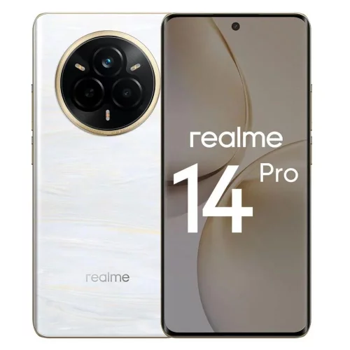 Смартфон Realme 14 Pro 5G 8+256 RMX5056 8+256 белый (RMX5056 8+256 PEARL WHITE)