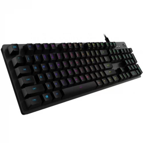 Клавиатура Logitech Gaming G512 Wired, RGB, USB, 1.8 m, Carbon, Brown (920-009351) фото 2