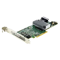RAID-контроллер Broadcom 9361-8i(2G) SGL (LSI00462 / 05-25420-17004 / 03-25420-08D) PCIe 3.0 x8 LP, SAS/ SATA 12G, RAID 0,1,5,6,10,50,60, 8port (2*int SFF8643), Cache 2GB, 3108ROC, RTL (R8i) {5}, (003563) (05-25420-17004 / 03-25420-08D)