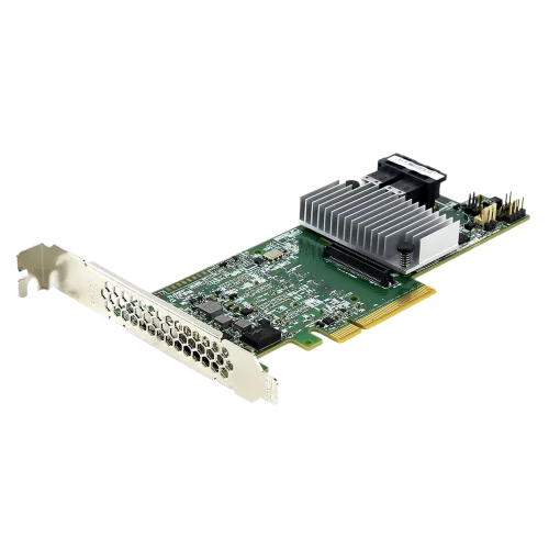 RAID-контроллер Broadcom 9361-8i(2G) SGL (LSI00462 / 05-25420-17004 / 03-25420-08D) PCIe 3.0 x8 LP, SAS/ SATA 12G, RAID 0,1,5,6,10,50,60, 8port (2*int SFF8643), Cache 2GB, 3108ROC, RTL (R8i) {5}, (003563) (05-25420-17004 / 03-25420-08D)