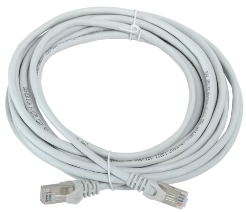 Шнур коммутационный кат. 5Е FTP 5м серый GENERICA (PC01-C5EF-5M-G)