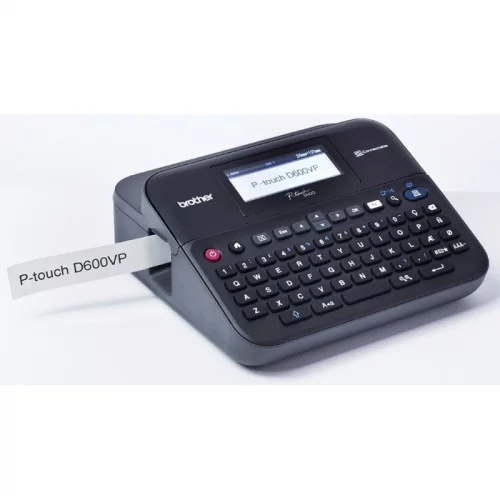 Принтер для наклеек Brother P-touch PT-D600VP черный (PTD600VPR1) фото 2
