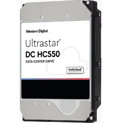 Жесткий диск/ HDD WD SAS Server 16Tb Ultrastar DC HC550 7200 12Gb/s 512MB 1 year warranty (0F38357)