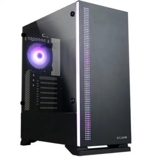 Корпус ZALMAN S5, черный, без БП, ATX, 2x2.5