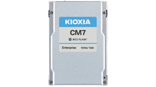 SSD накопитель KIOXIA Enterprise SSD 2,5(SFF/ U.3), CM7-V, 1600GB (1.6TB), NVMe 2.0/ PCIe 5.0 1x4, 2x2, R14000/ W3500MB/ s (S128K), IOPS(R4K) 2000K/ 310K, MTTF 2,5M, 3DWPD/ 5Y (Mixed Use), 3D-TLC, 15mm (KCMY1VUG1T60)