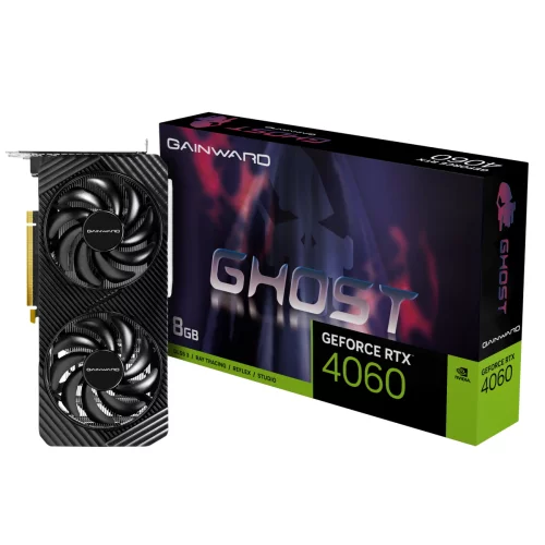 RTX4060 GHOST 8GB GDDR6 128bit 3-DP HDMI (NE64060019P1-1070B)
