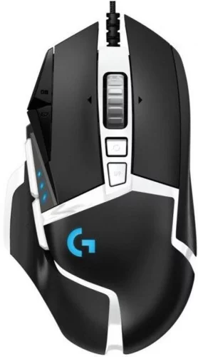 Мышь Logitech G502 SE HERO черный/ белый лазерная (16000dpi) USB (11but) (910-005732)