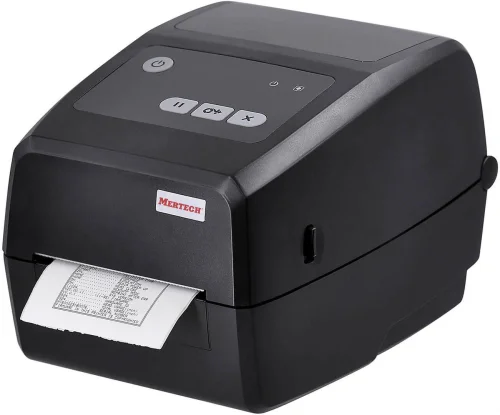 Термопринтер Mertech TLP4H (1026) 300dpi 101мм/с/USB/RS232/Eth для печ.этик. черный (1026#MLN)