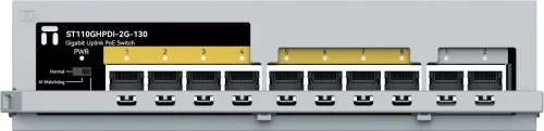 Коммутатор Netis ST110GHPDI-2G-130 (L2) 8x100Мбит/с 2x1Гбит/с 8PoE+ 130W неуправляемый