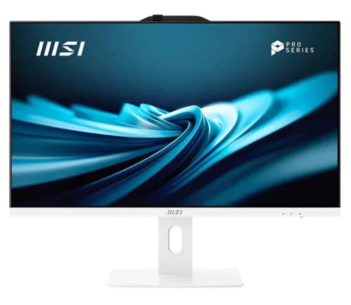 Моноблок MSI Pro AP272P 14M AiO 27 FHD(1920x1080)IPS AG Non-touch, Core i5-13500(2.5GHz), 8Gb(8*1) DDR5 SO-DIMM, 256GB SSD M.2, Intel Graphics,WiFi,BT,camera, WirelessKB&mouse Eng/ Rus,No OS,1y war-ty, White (9S6-AF8322-1203)