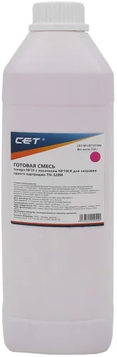Тонер Cet CET121504 пурпурный бутылка 486гр. для принтера bizhub C250i, bizhub C300i, bizhub C360i, DEVELOP: ineo+ 250i, ineo+ 300i, ineo+ 360i