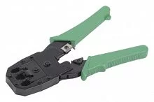 ITK Инструмент обжим. RJ45/ RJ12/ RJ11 ручка PVC (TM1-G10V)