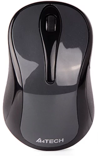 Мышь A4Tech G3-280N серый оптическая 1200dpi беспров. USB для ноутбука 3but