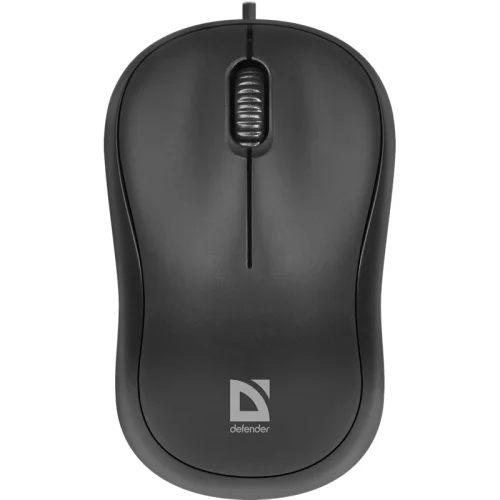 Defender Проводная оптическая мышь Patch MS-759 черный,3 кнопки,1000 dpi (52759)