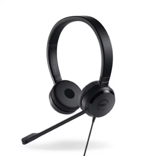 Гарнитура Dell Pro-UC350 стерео, проводная, черный, Mini jack 3.5 mm, USB (520-AAMC)