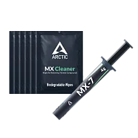 Термопаста Arctic Cooling Термопаста MX-7 Thermal Compound 4-gramm with 6pcs MX Cleaner (ACTCP00092A)