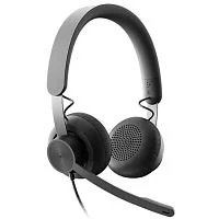 Эскиз Гарнитура Logitech Headset Zone Wired Teams (981-000870)