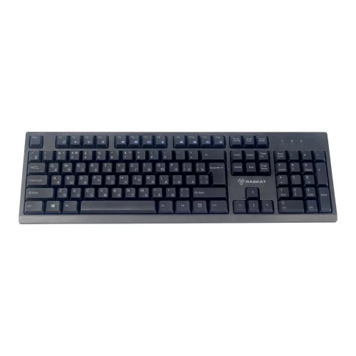 Комплект клавиатура и мышь ACD Комплект проводной Raskat KB2510 |ACD-KB2510-RBB| Клавиатура KB251 черная, 104 клавиши, защита от |ACD-KB2510-RBB| влаги, USB кабель 1.3 м, Мышь KM803 черная, оптическая, 1200dpi, 3 кнопки, USB кабель 1.3м, brown box {20} (7