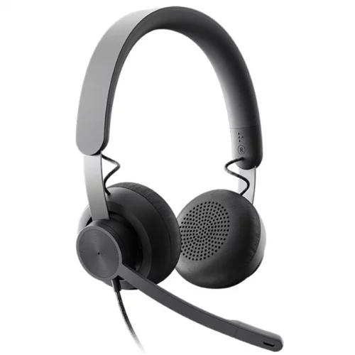 Гарнитура/ Logitech Headset Zone Wired Teams Graphite (981-000870)