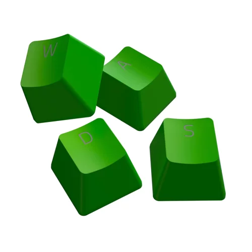 Колпачки и кабель клавиатуры Razer PBT Keycap + Coiled Cable Upgrade Set, Green (US/UK)