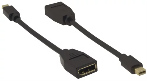 Kramer ADC-MDP/DPF Переходник Mini DisplayPort вилка на DisplayPort розетку (99-97200007)
