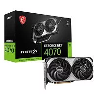 Видеокарта MSI RTX4070 VENTUS 2X E1 12GB GDDR6 192bit 3xDP HDMI 2FAN RTL (RTX 4070 VENTUS 2X E1 12G)