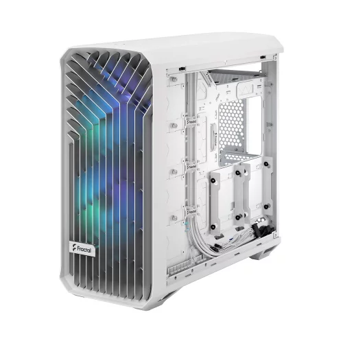 Корпус ПК без блока питания/ Case Fractal Design Torrent RGB TG Clear Tint, Full-Tower, 2x180mm + 3x140mm RGB, 2xUSB-A 3.2 + 1xUSB 3.2 Type-C E-ATX, SSI-CEB, SSI-EEB, ATX, mATX, mITX White (FD-C-TOR1A-07) фото 19