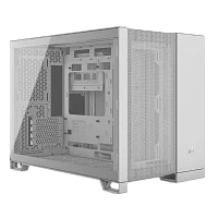 Корпус без блока питания/ Case Corsair 2500D Airflow, Midi-Tower, TG, no fan, 2xUSB-A 3.2, 1xUSB 3.2 Type-C, mATX, mITX Black (CC-9011264-WW)