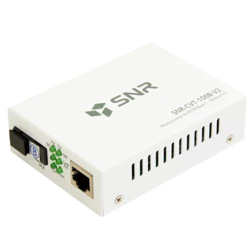 Медиаконвертер/ Медиаконвертер 10/100-Base-T / 100Base-FX, Tx/Rx: 1310/1550нм, V2 (SNR-CVT-100A-V2)