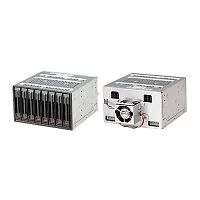 Аксессуары SuperMicro Supermicro CSE-M28SACB Mobile Rack in 2x5.25» for 8x2.5» HDD Hot-swap SAS3(12Gbps)/ SATA