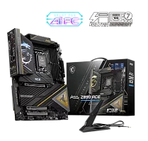 Материнская плата MSI MEG Z890 ACE Z890, LGA1851, 4*DDR5, 3*PCIEx16, 5*M.2, 3*TypeC, 11*USB3.2Gen2, 4*USB3.2Gen1, 4*USB2.0, 4*SATA3.0, 10G, 2*Type-C(DP), HDMI, ATX, RTL