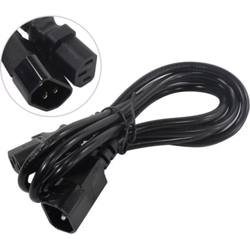 Exegate ES280987RUS Кабель монитор - компьютер (UPS-]устройство) ExeGate Special EC-1,8S (IEC 320 С13-]С14) 3*0.5mm2, CCA, черный, 1.8м.