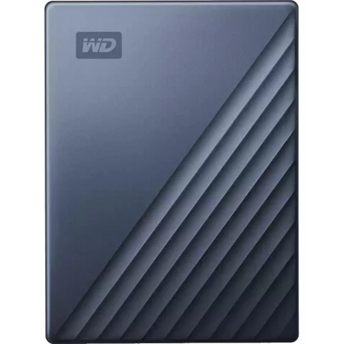 Внешние HDD/ Portable HDD 2TB WD My Passport ULTRA (Blue), USB-C/USB 3.2 Gen1, 110x82x13mm, 130g /12 мес./