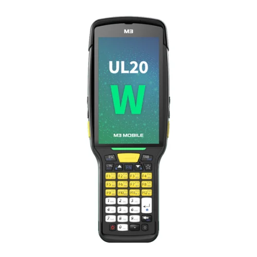 Терминал сбора данных M3 Mobile UL20W Android 10, GMS, FHD, WiFi, SE4750 2D Imager Scanner, Rear Camera, BT, GPS, NFC(HF), 2G/ 16G, 35 Functional Keypad, Standard Battery, Bullet Proof Film, Hand Strap included (U20W0C-Q2CFSS-HF)